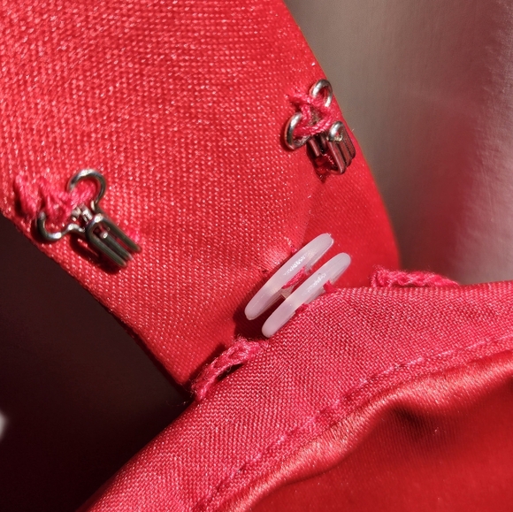 NWOT Mori Lee RN 21360 Red With Rose Prom Dress - Picture 5 of 8